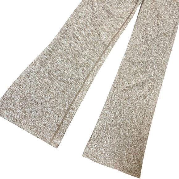 Freely Women's Marled Knit High Rise Fold-over Haven Luxe Flare Yoga Pants XS - Picture 8 of 12